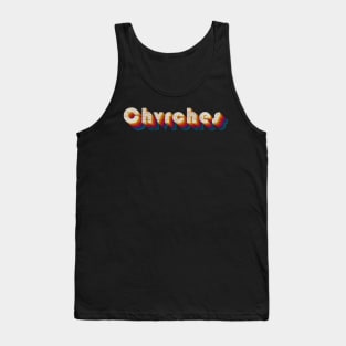 retro vintage Chvrches Tank Top